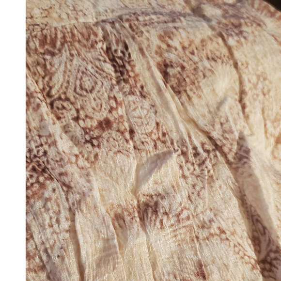 NWT! O'Neill Pink Print Lightweight Summer Handkerchief Hem Dress Size M (Youth) - Picture 3 of 9